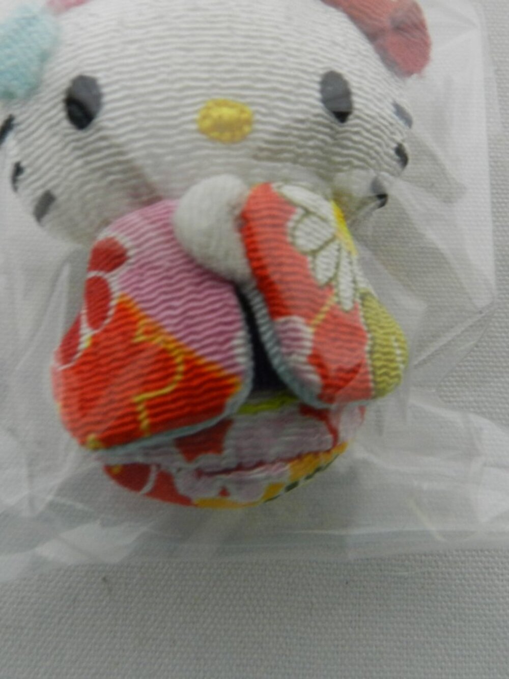 Sanrio Hello Kitty 3D phone purse Charm Kimono Japan Limited Fabric NEW NWT - Picture 5 of 12